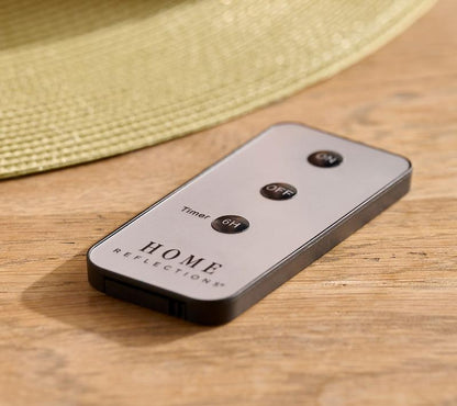 Frosted Flameless Tree Tapers